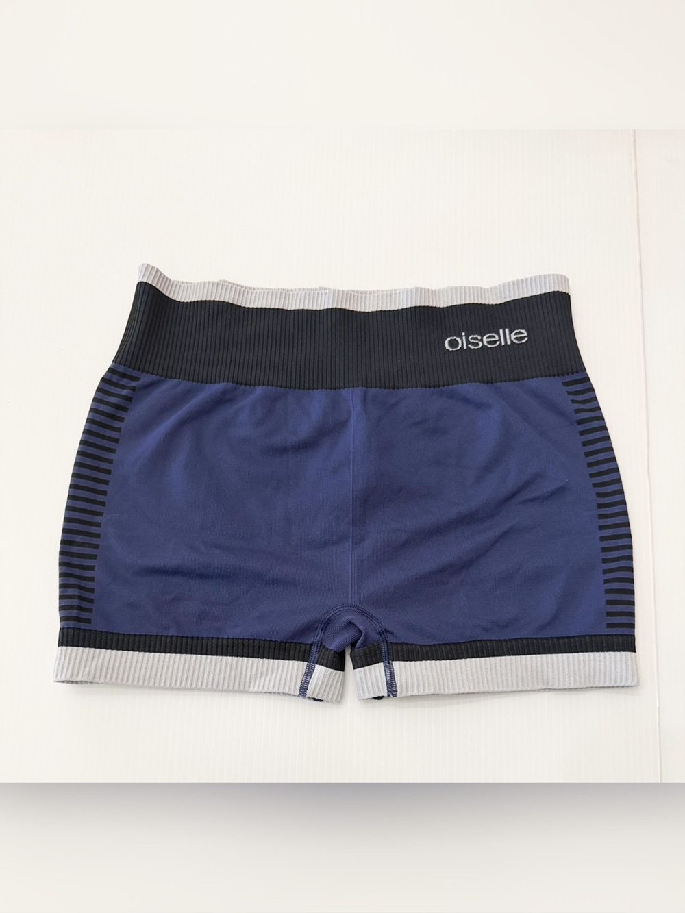 Oiselle Navy Oiselle Seamless Racer Shorts Size Large